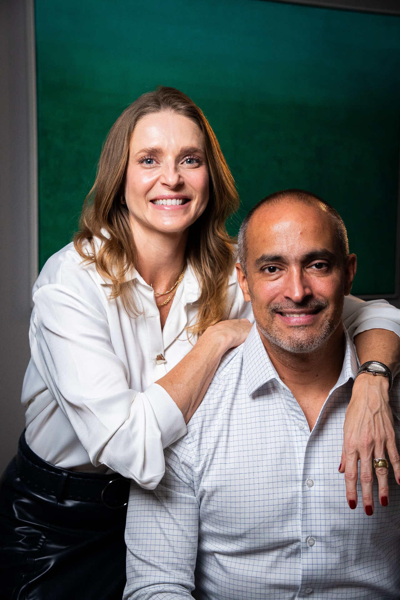 Paulo Kito e Camila Mariano juntos